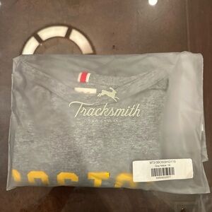 Tracksmith Greyboy T Shirt Men’s M with Boston Logo - RARE VINTAGE DISCONT